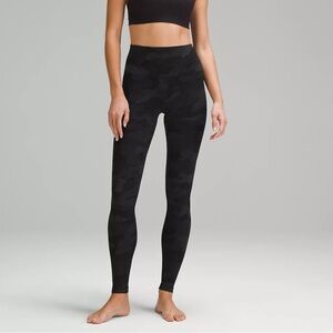 lululemon align leggings size 4 camo